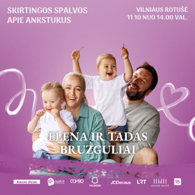 Skirtingos Spalvos apie ankstukus su Elena ir Tadu Bruzguliais